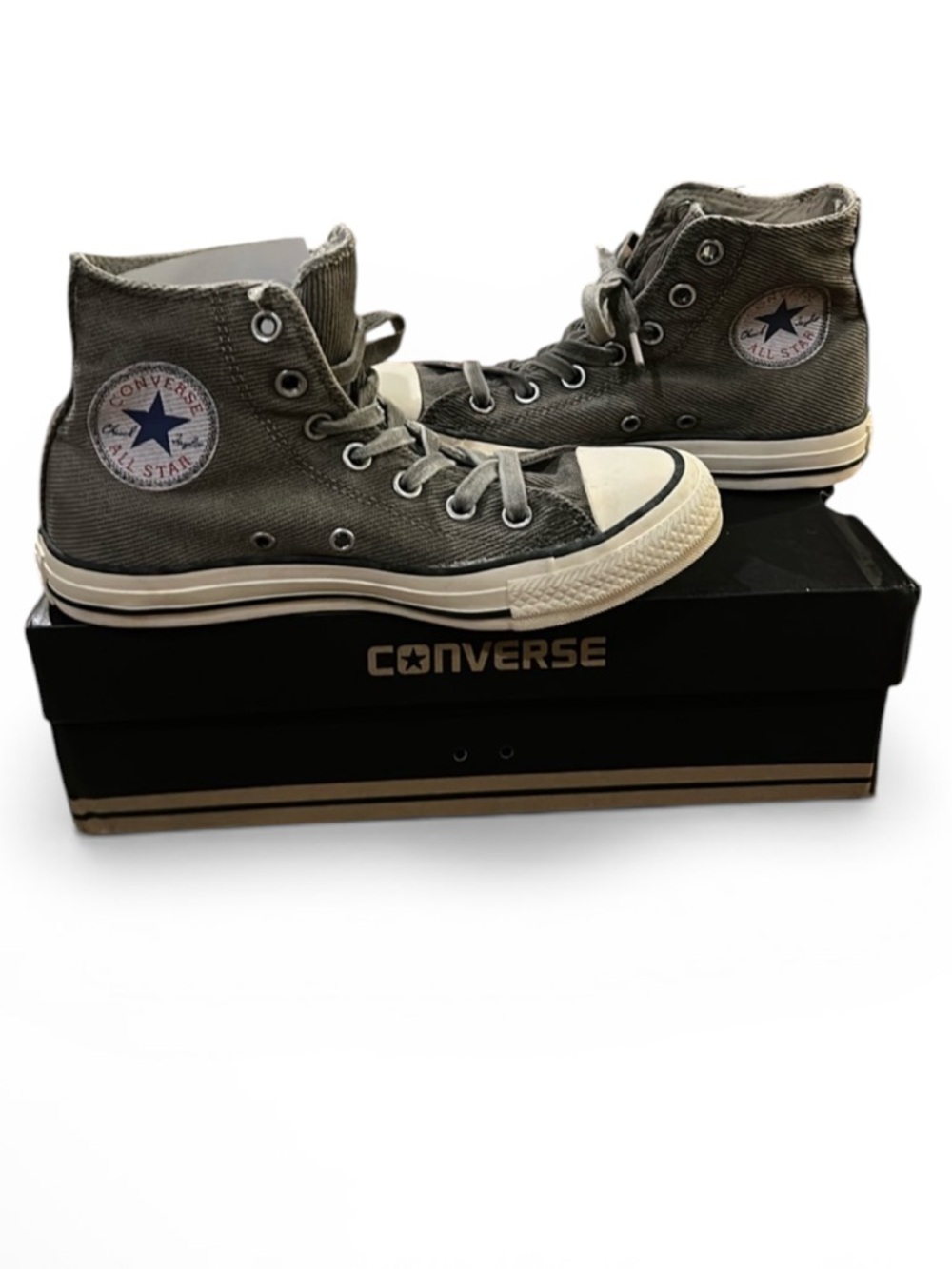 CONVERSE unisex Vintage Hi-Top Iconic Chuck Taylor Ankle Patch